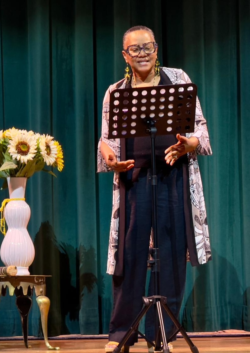 Judith performing in New York